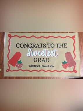 Handmade custom designed banners for all occasions